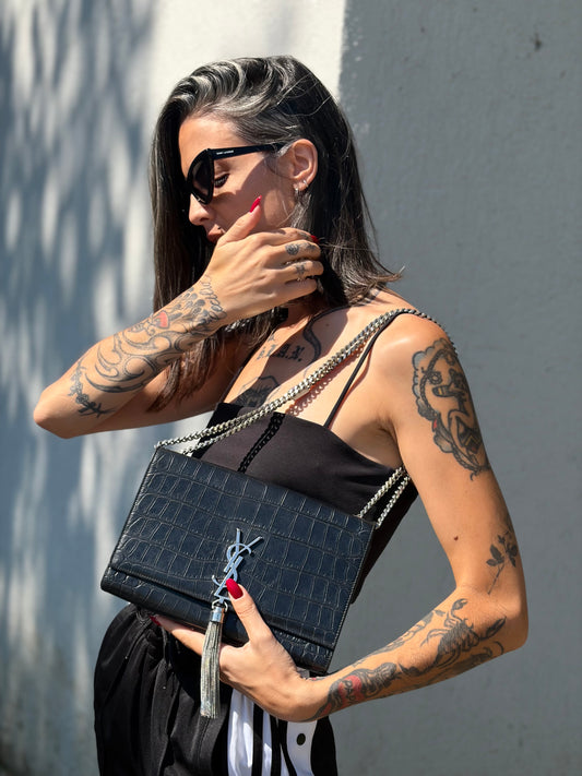 Borsa Kate Saint Laurent nera