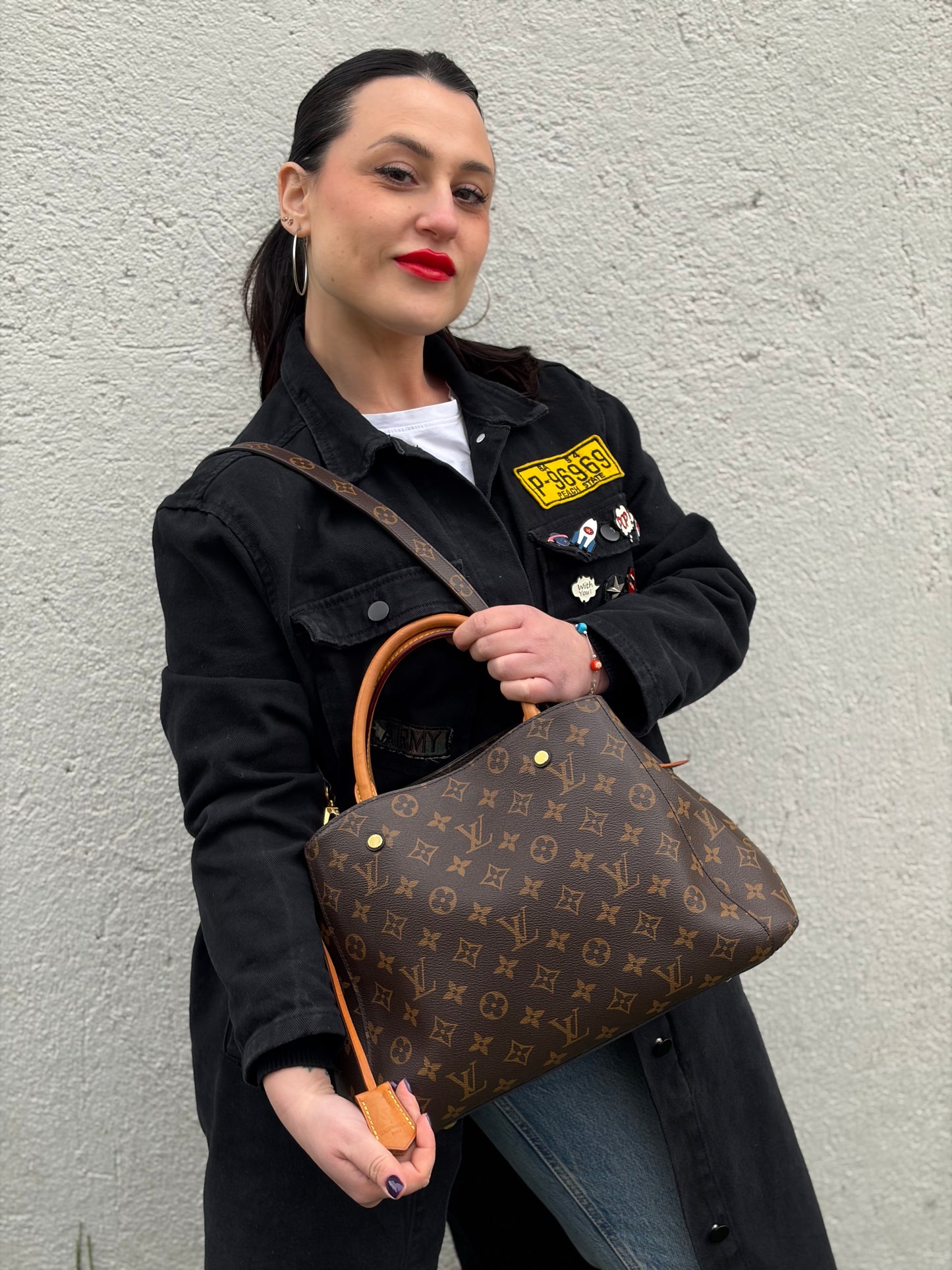 Montaigne MM Louis Vuitton monogram