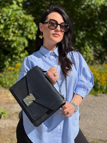 Monceau Epi Louis Vuitton nera