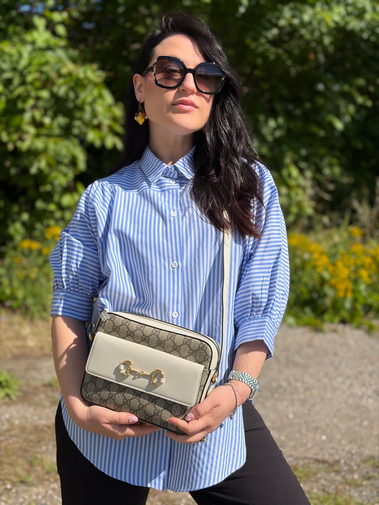Borsa Gucci GG Horsebit 1955