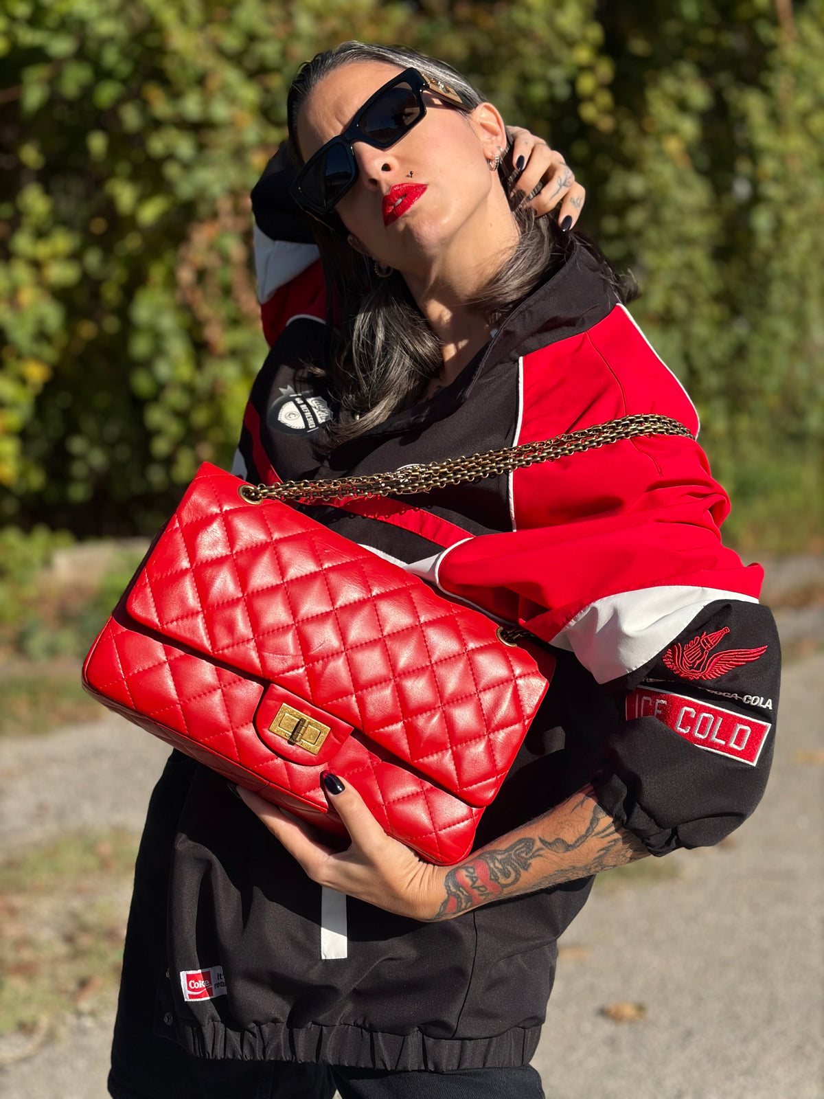 Borsa Chanel 2.55 rossa