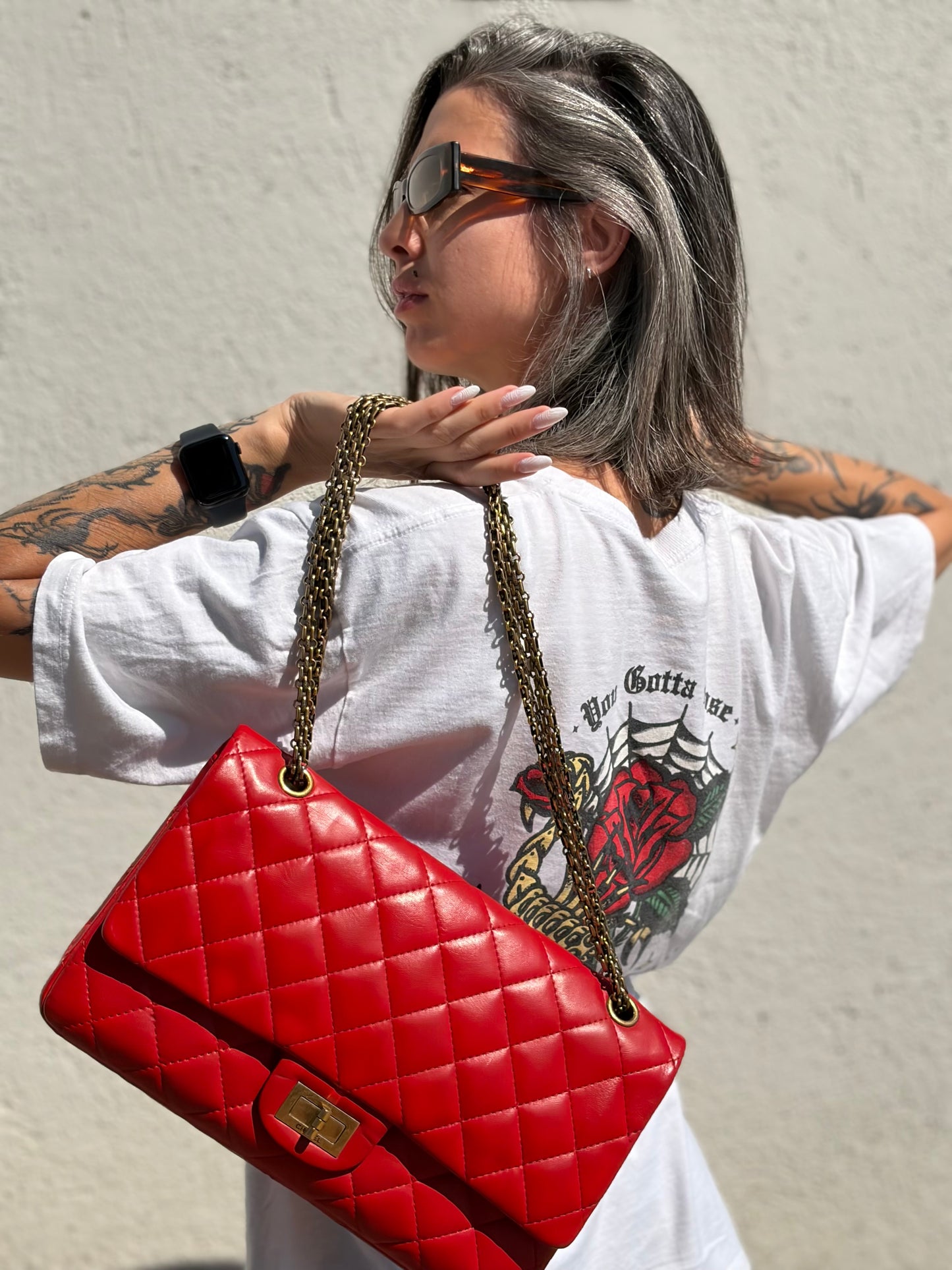 Borsa Chanel 2.55 rossa