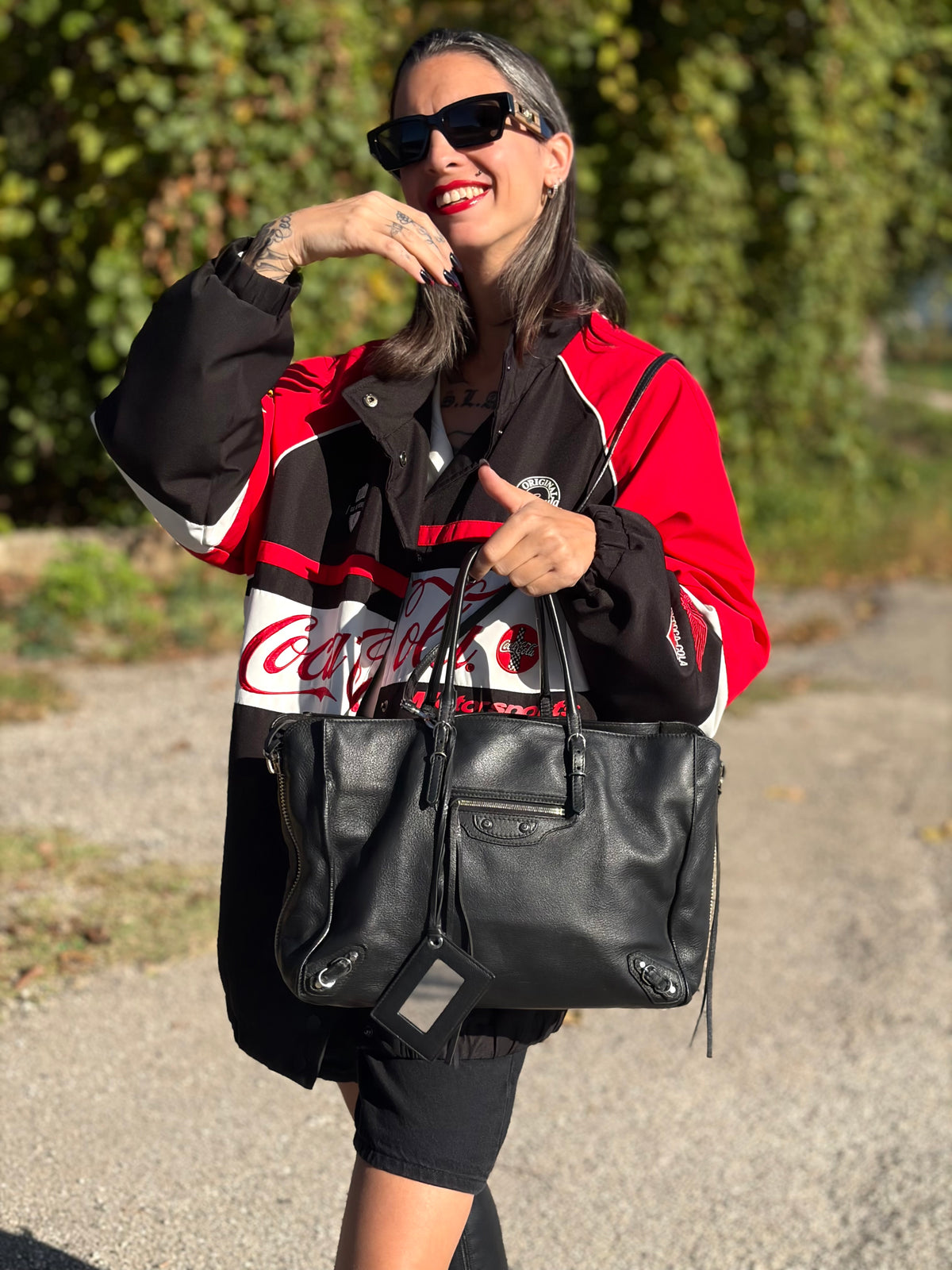 Borsa Papier Balenciaga nera