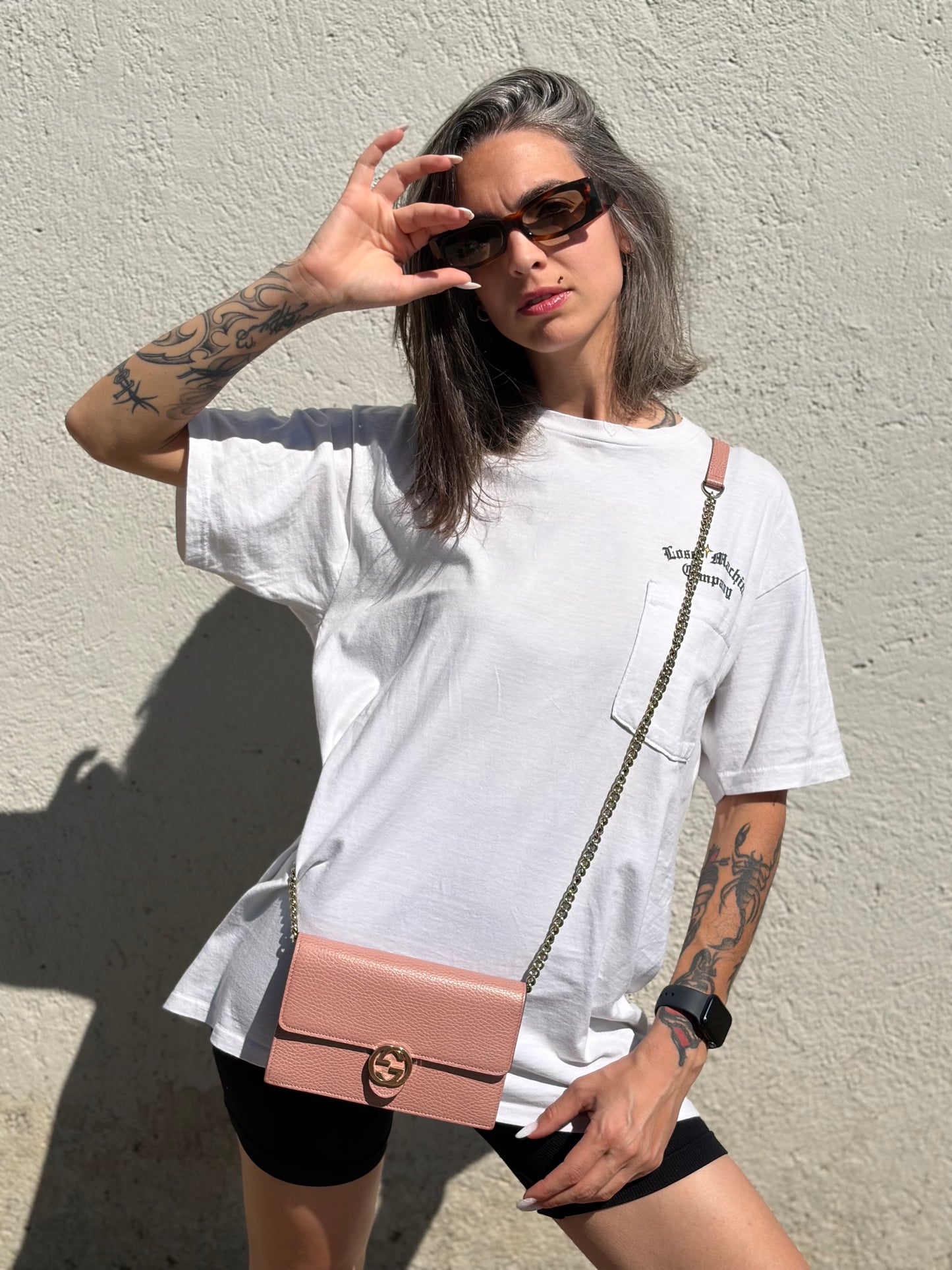 Tracolla Gucci Interlocking