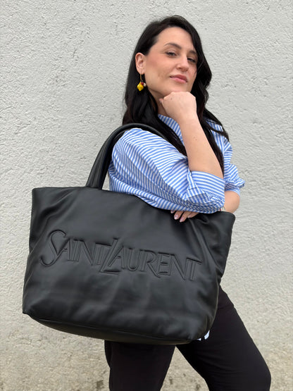 Sac New Tote Saint Laurent nera