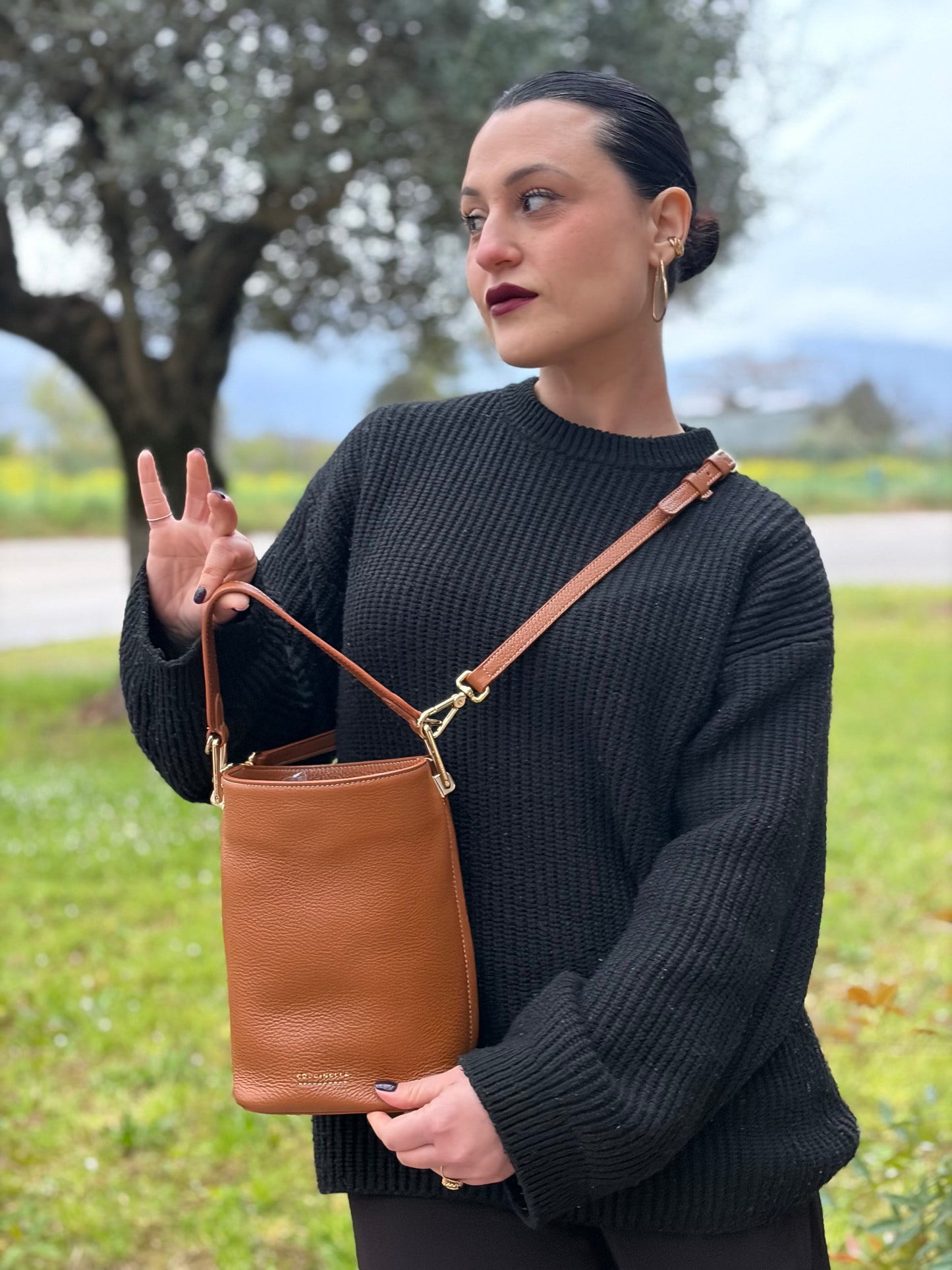 Secchiello Lea Coccinelle marrone