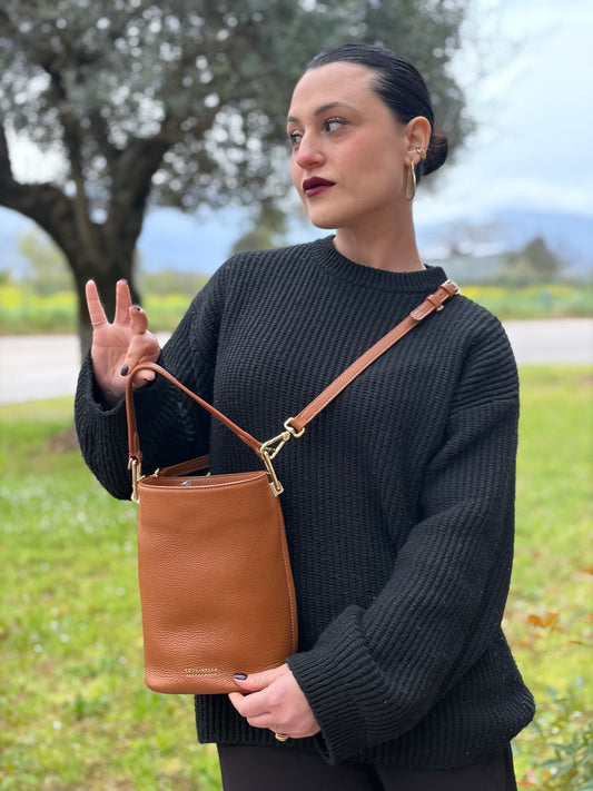 Secchiello Lea Coccinelle marrone