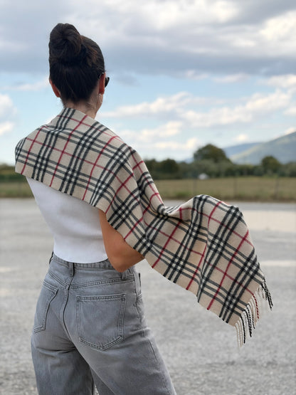 Sciarpa Burberry tartan