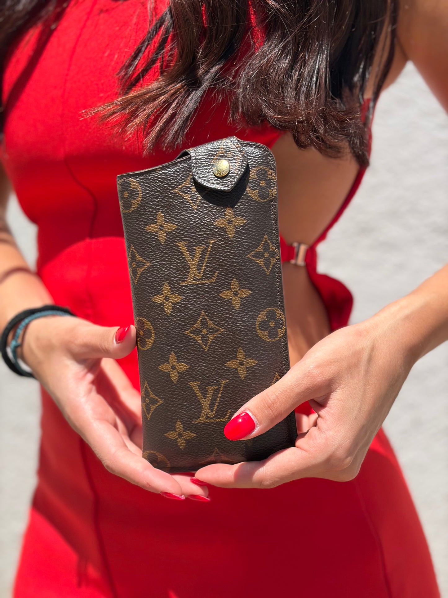 Custodia per occhiali Louis Vuitton