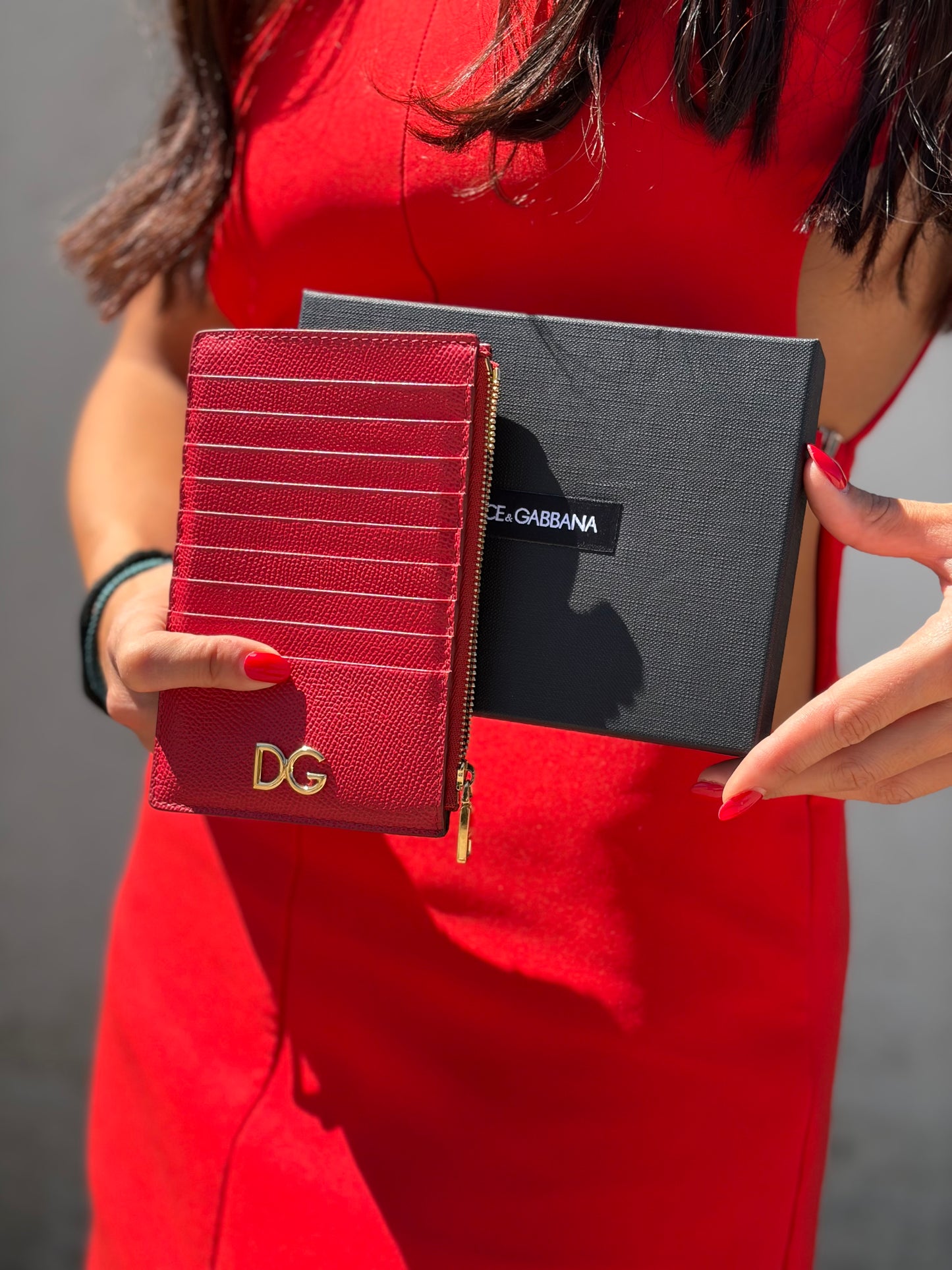 Portacarte Dolce & Gabbana rosso