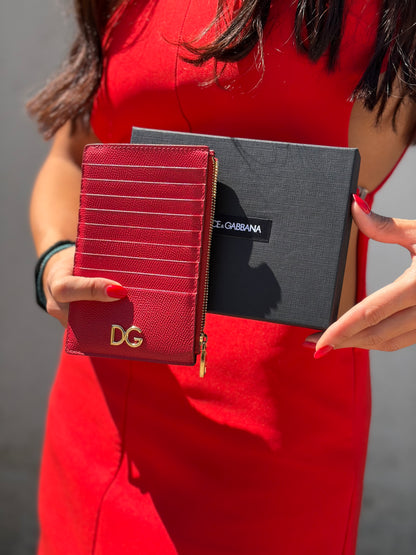 Portacarte Dolce & Gabbana rosso