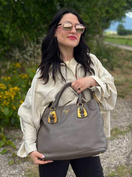 Tote Prada fango