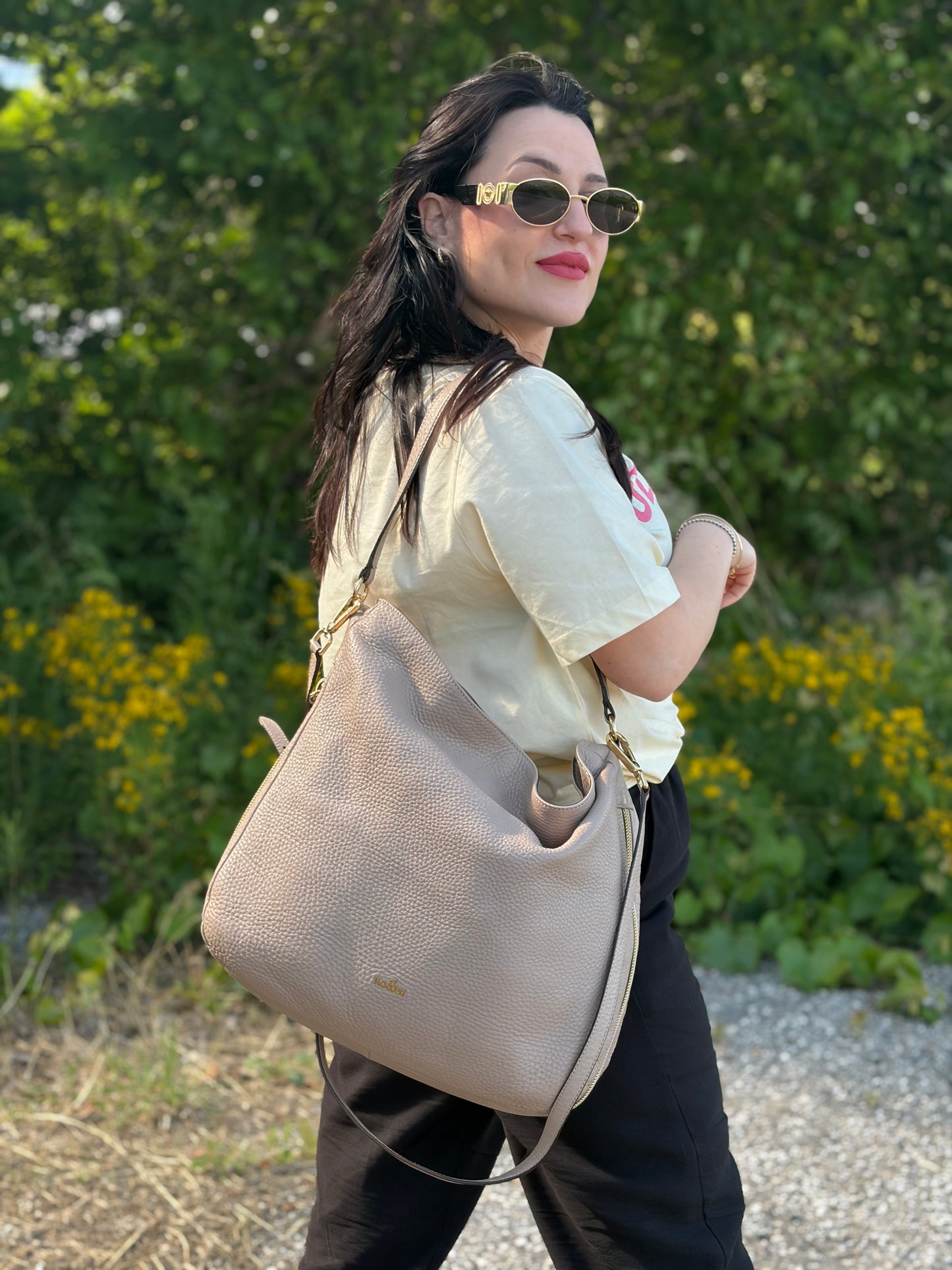 Borsa Hogan rosa cipria