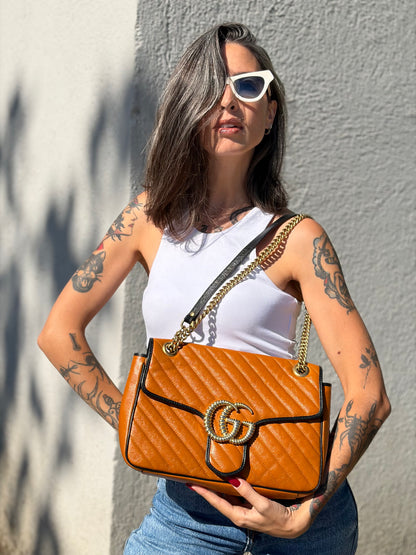 Borsa Gucci Marmont misura grande