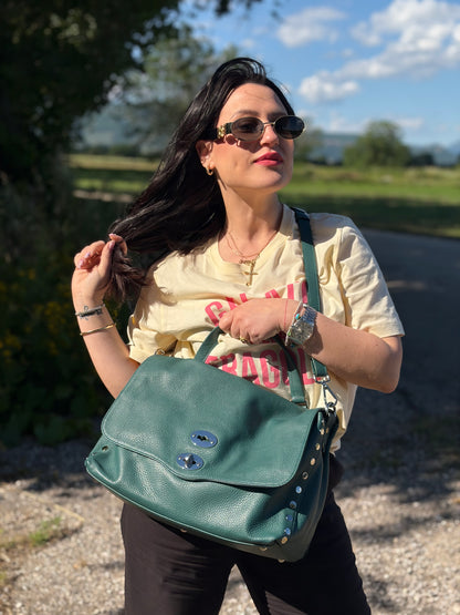 Postina M Zanellato verde petrolio