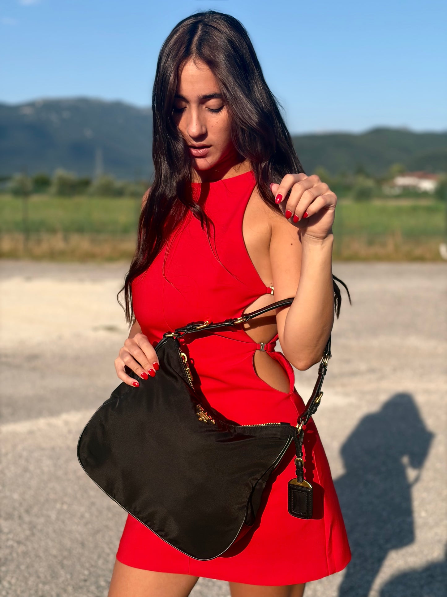 Hobo Prada nera