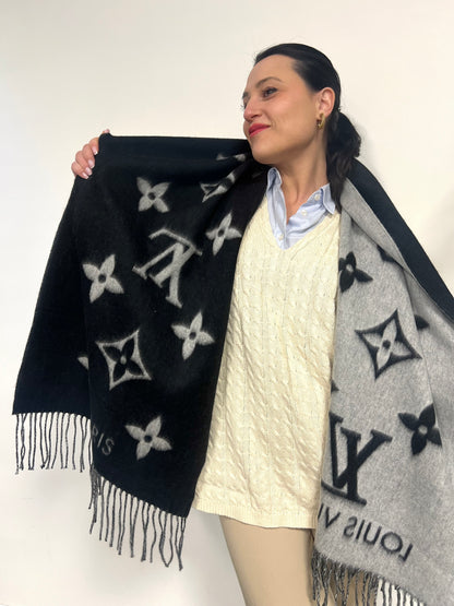 Sciarpa monogram Louis Vuitton
