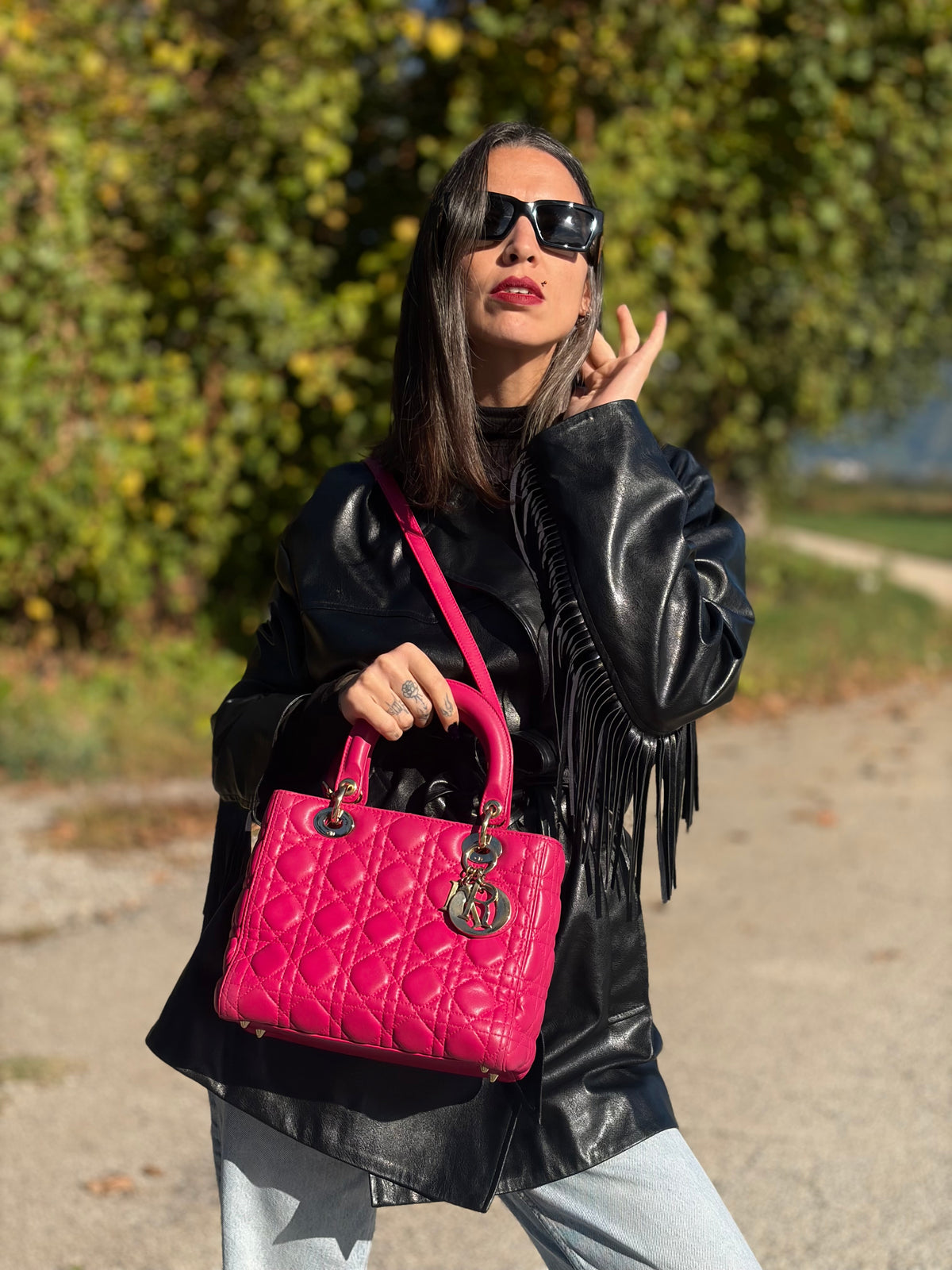 Borsa Lady Dior media