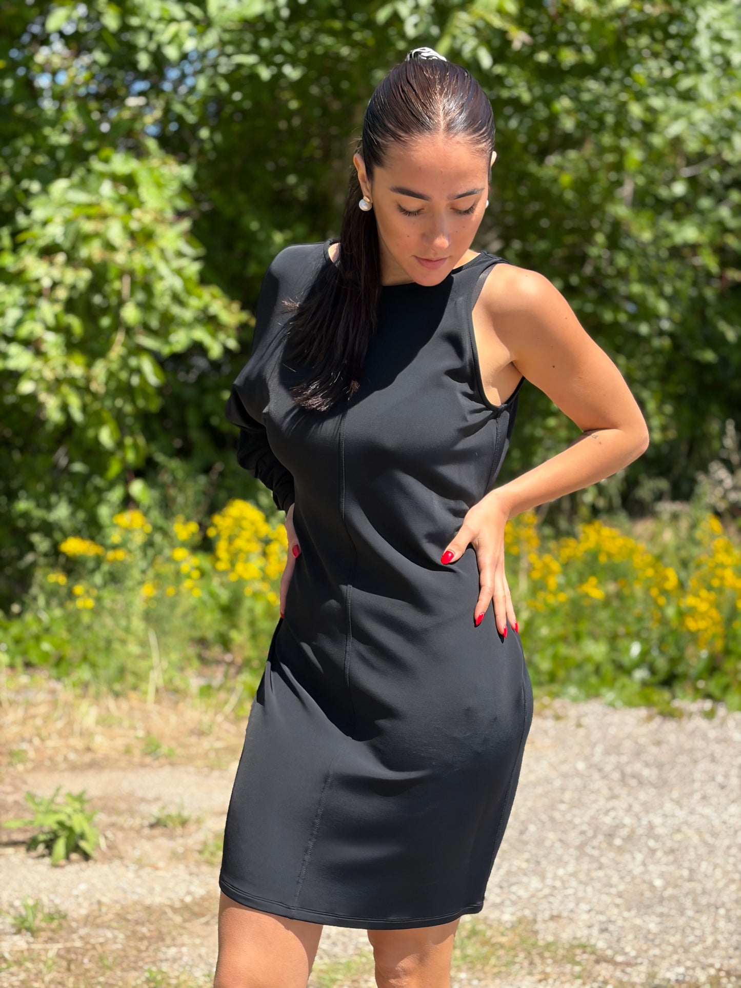 Vestito monospalla Sportmax Tg M