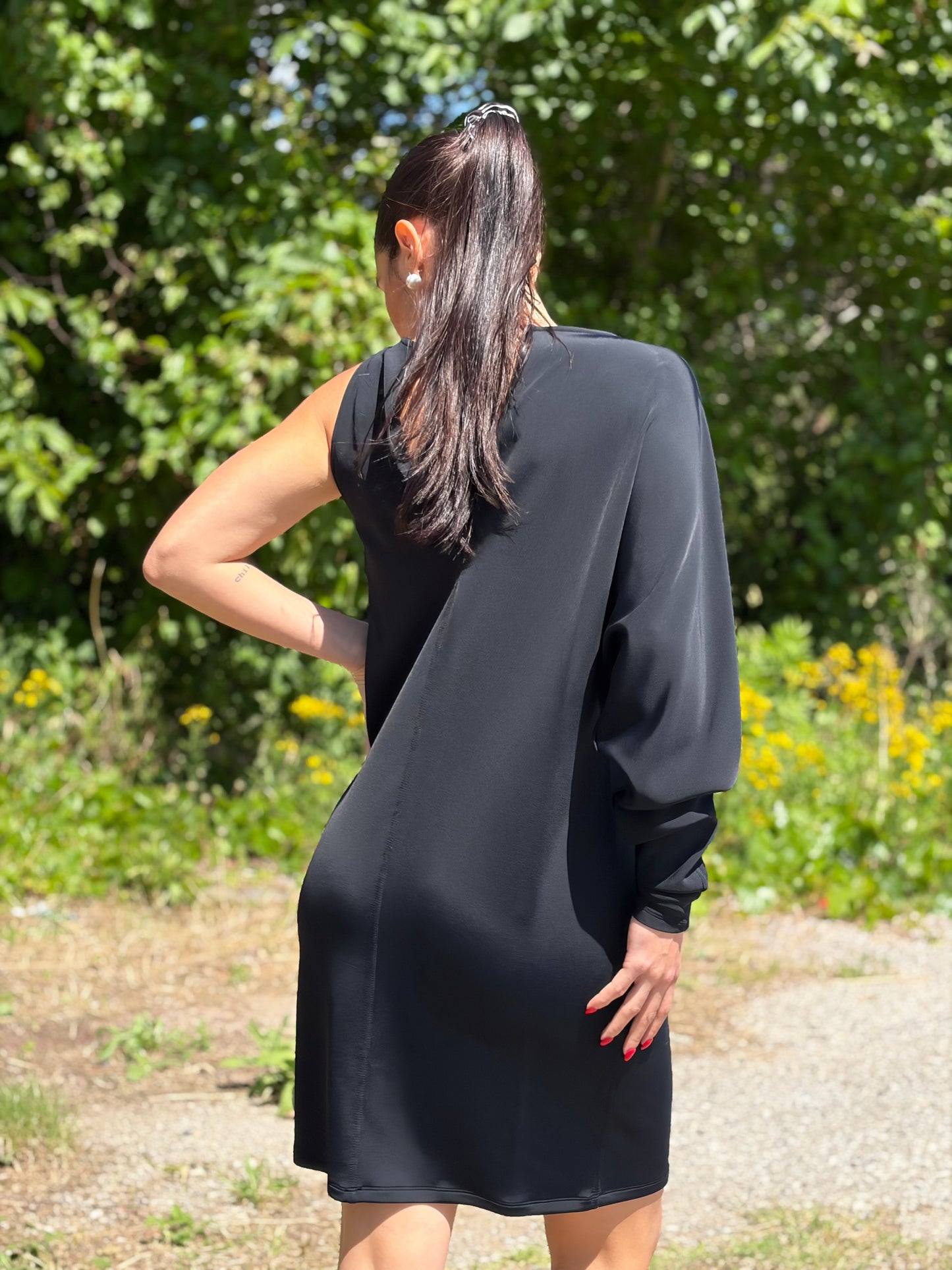 Vestito monospalla Sportmax Tg M