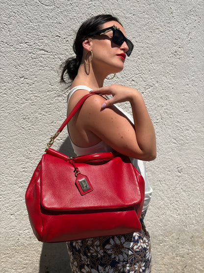 Borsa Miss Sicily Dolce&Gabbana rossa
