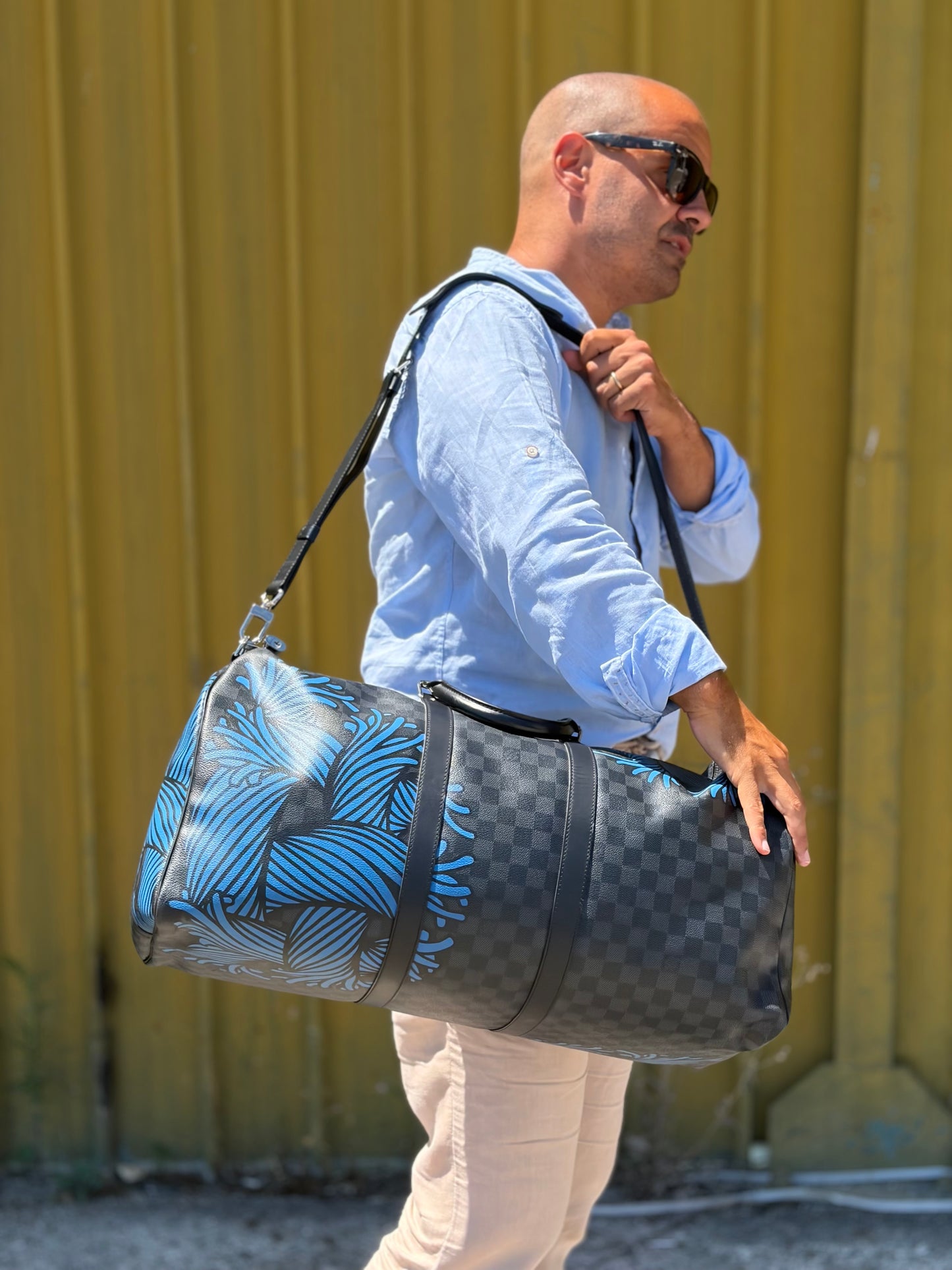 Keepall Limited Edition LV x Christopher Nemeth