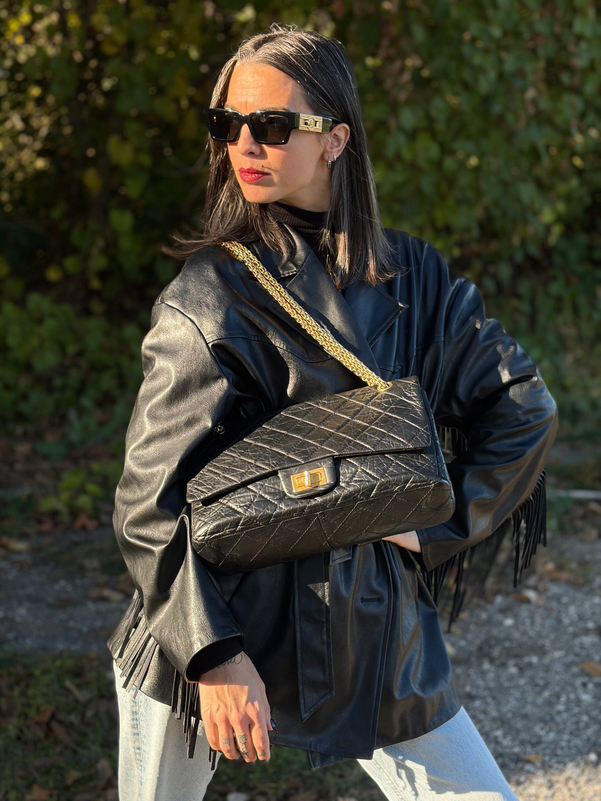 Borsa Chanel 2.55 aged
