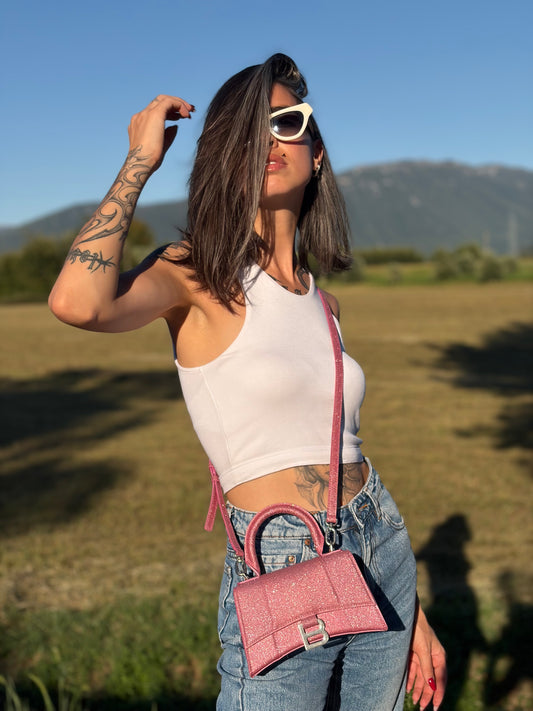 Borsa Balenciaga Hourglass XS