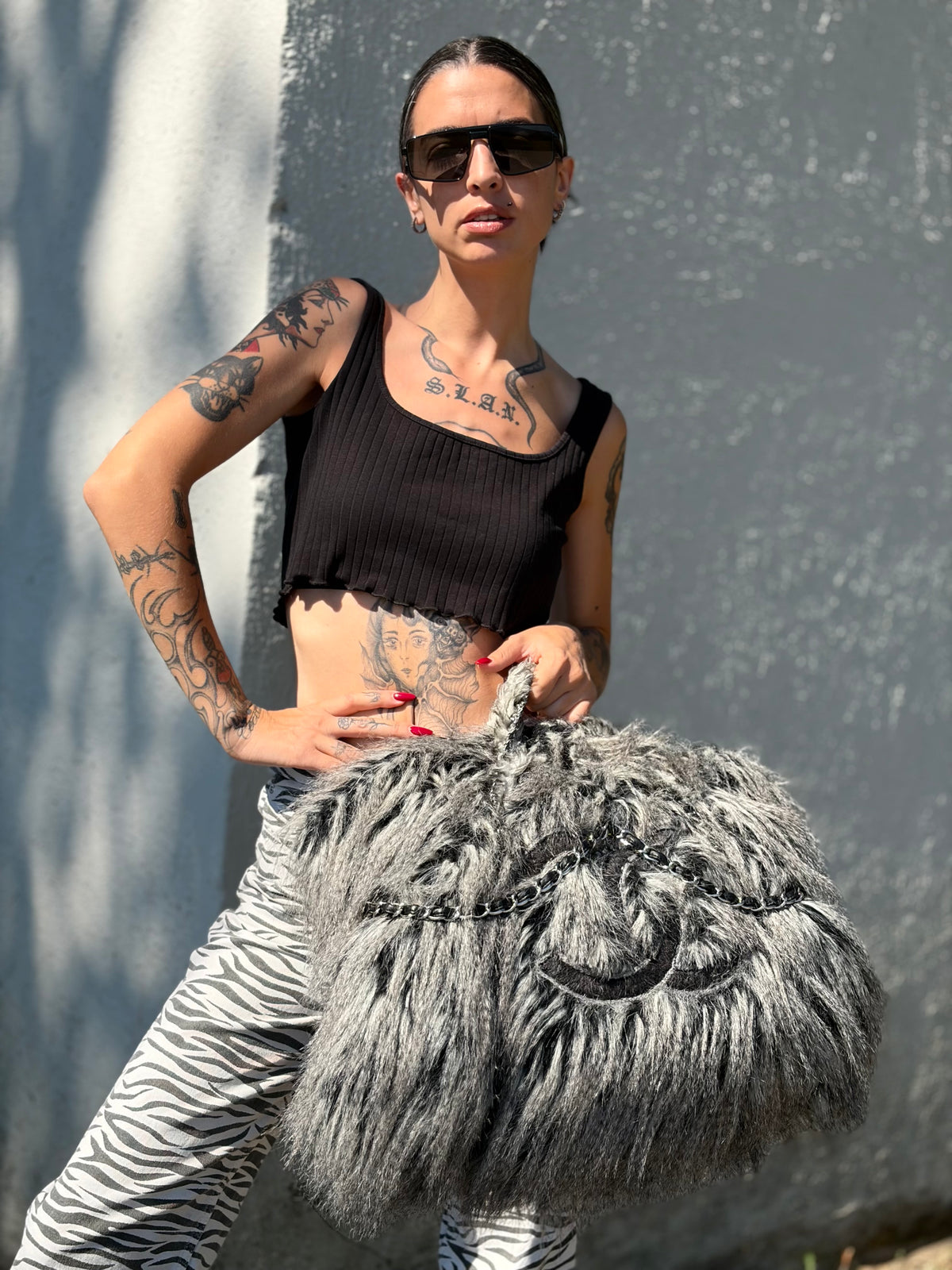 Tote Chanel Grey Arctic
