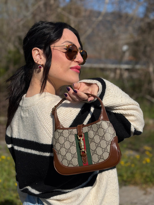 Borsa Gucci Jackie 1961 marrone