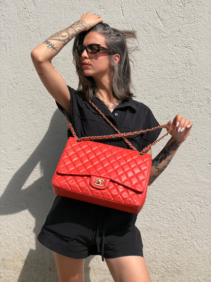 Borsa Chanel Maxi Single Flap
