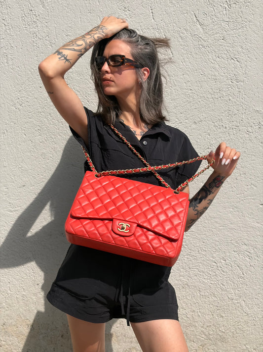 Borsa Chanel Maxi Single Flap