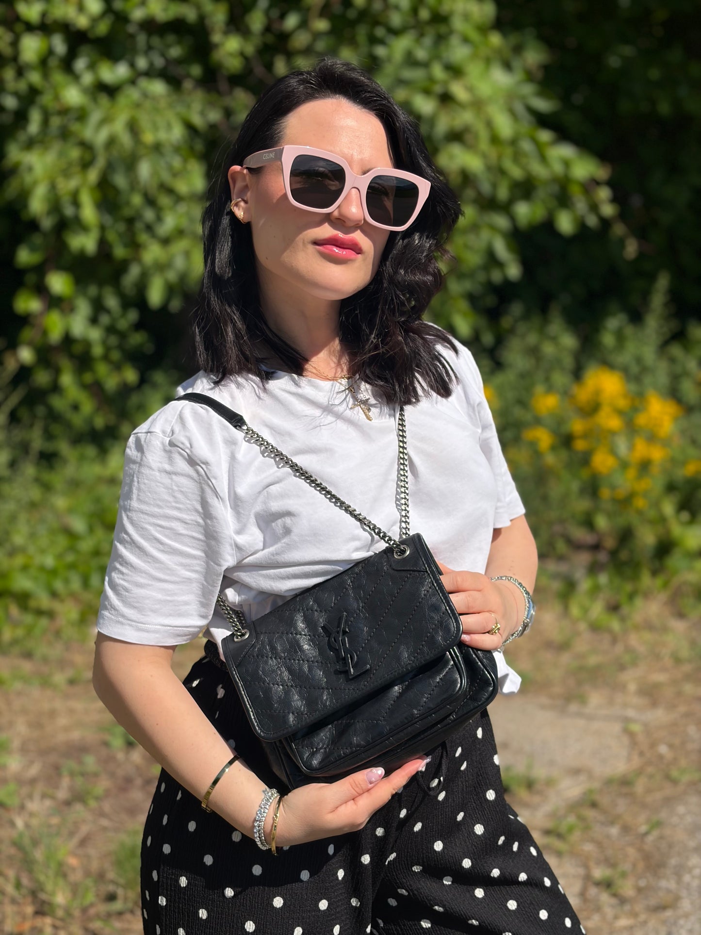 Niki Baby Saint Laurent nera