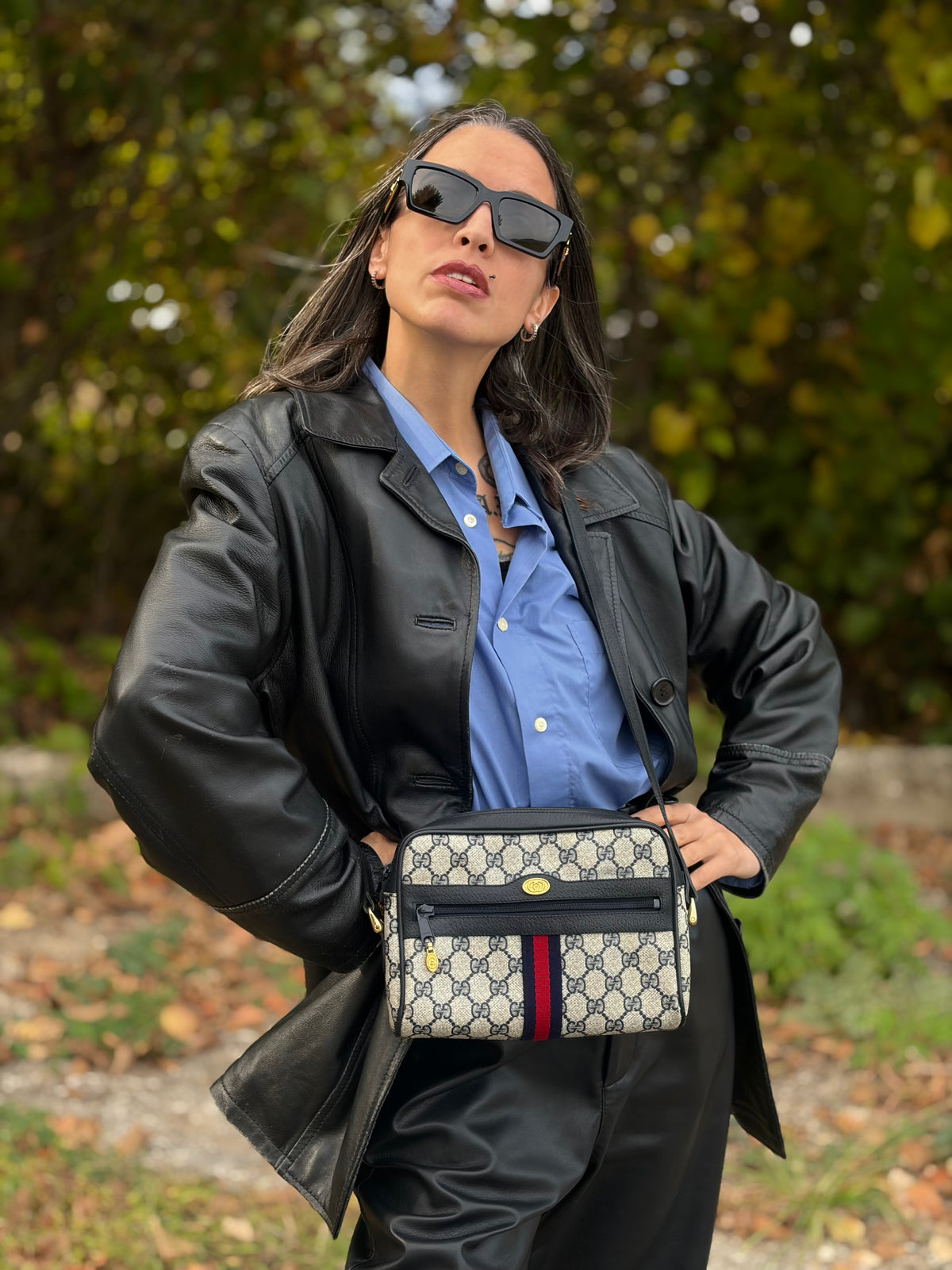 Tracolla Gucci Vintage Ophidia