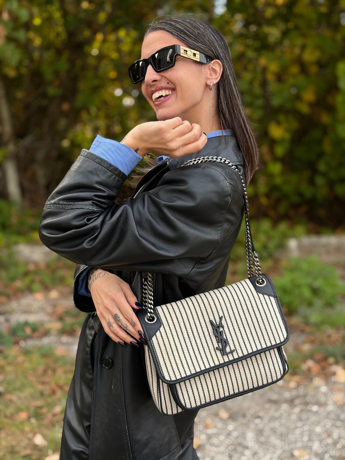 Borsa Niki media Saint Laurent