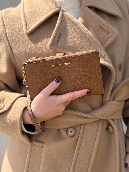Portafoglio Michael Kors marrone