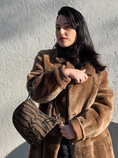 Borsa Oyster Fendi animalier