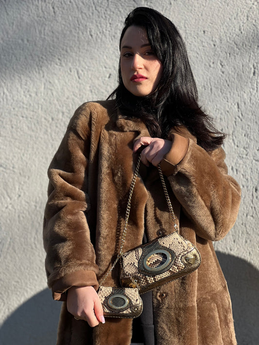 Pochette Dolce & Gabbana animalier