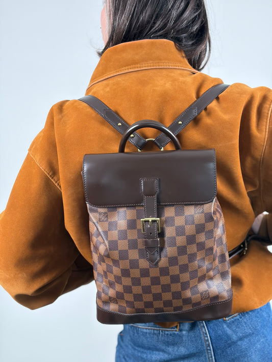 Zaino Soho Louis Vuitton marrone