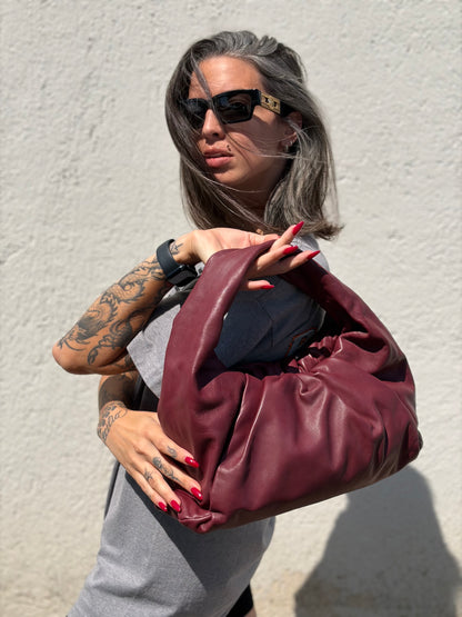 Hobo Bottega Veneta bordeaux