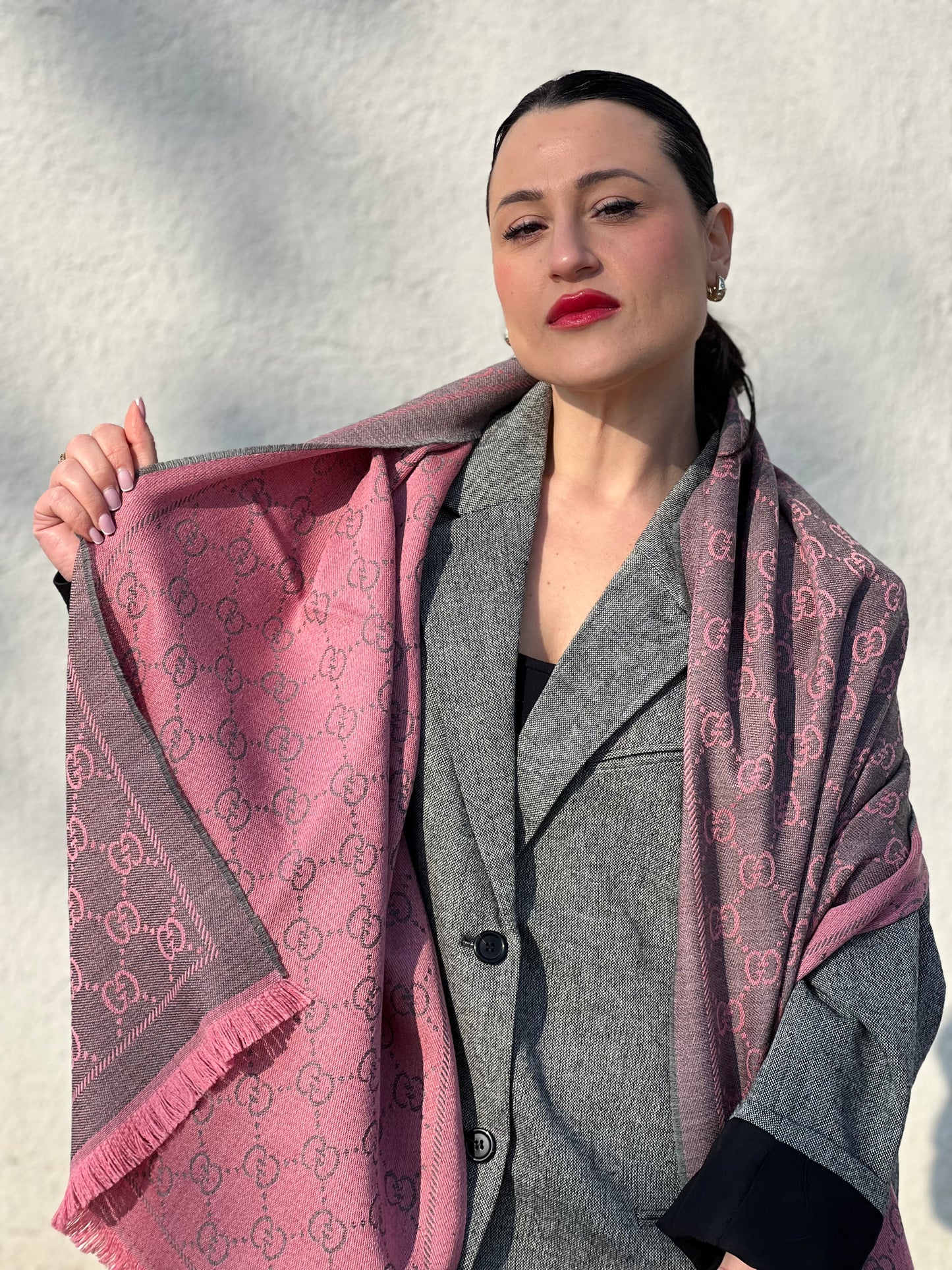 Sciarpa Gucci GG double face