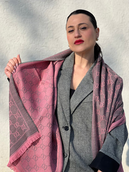 Sciarpa Gucci GG double face