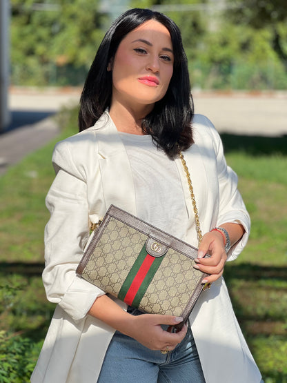 Borsa Gucci GG Ophidia beige