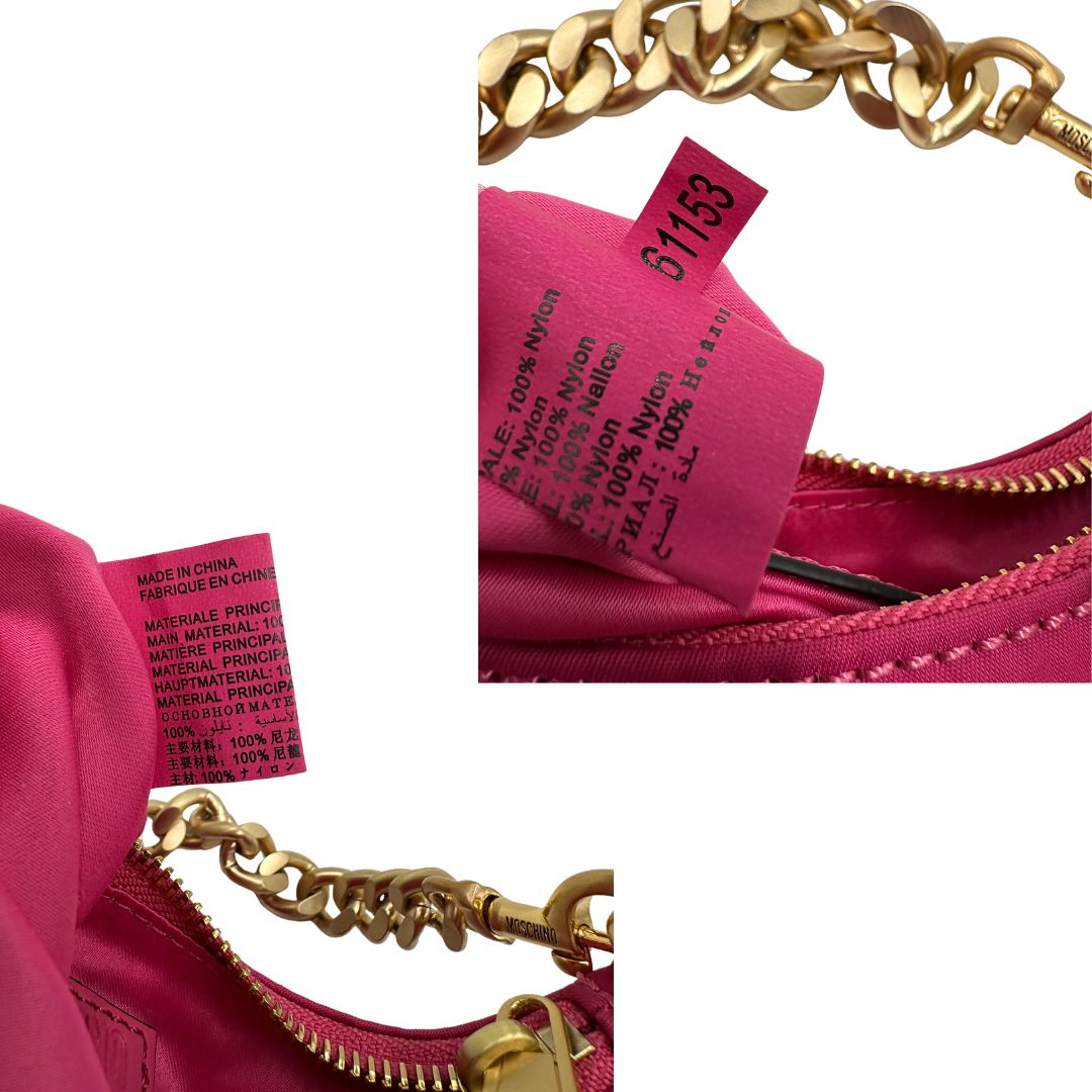 Hobo Moschino fucsia