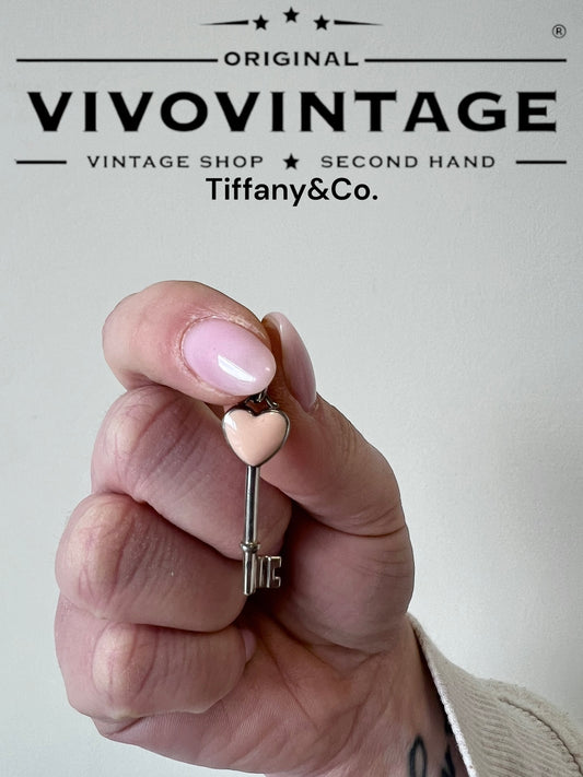 Ciondolo chiave con cuore Tiffany&Co