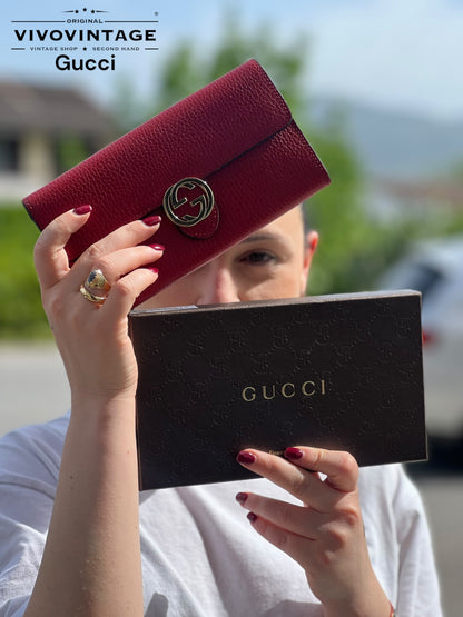Portafoglio Gucci Interlocking