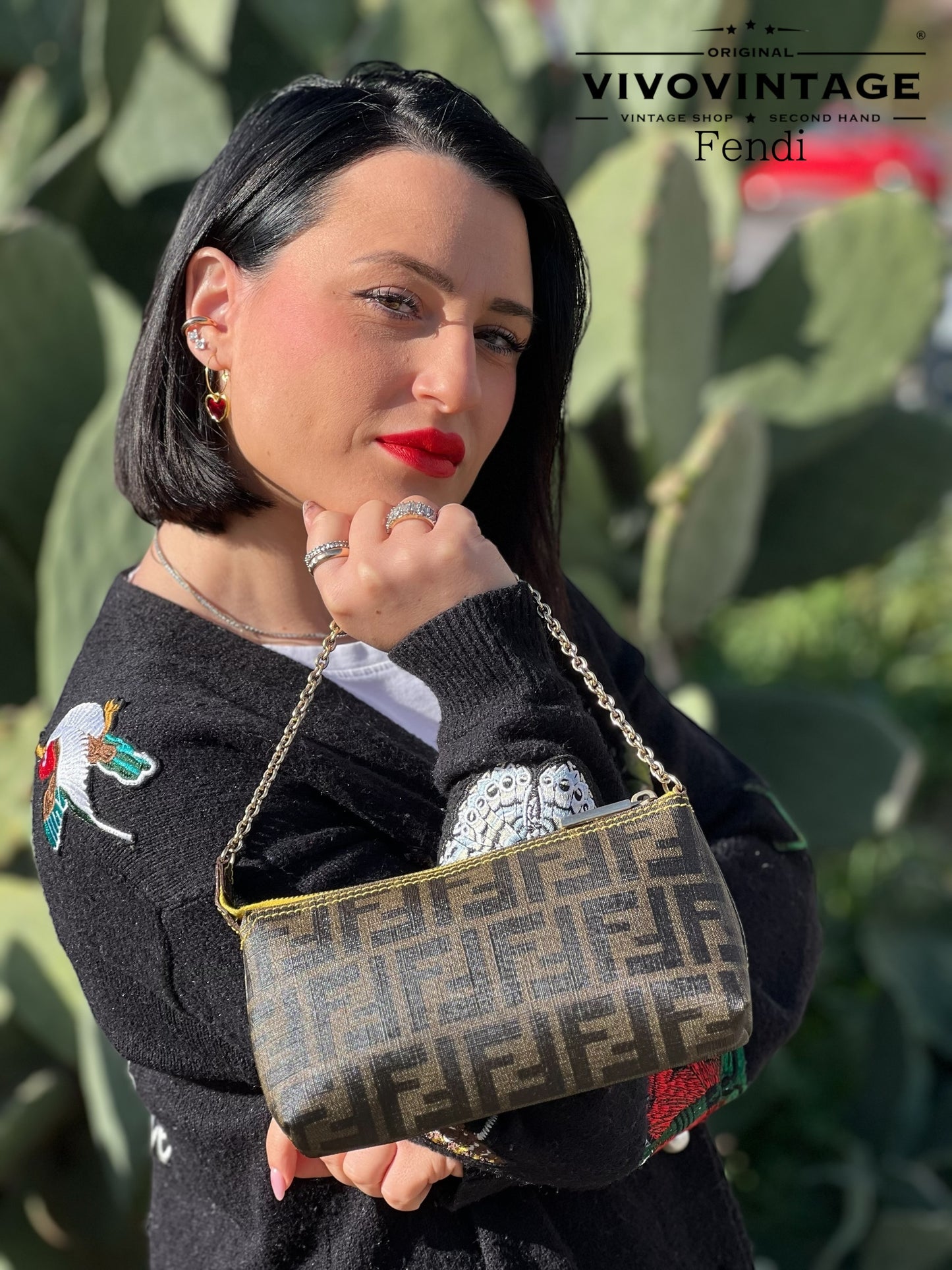 Pochette Fendi FF