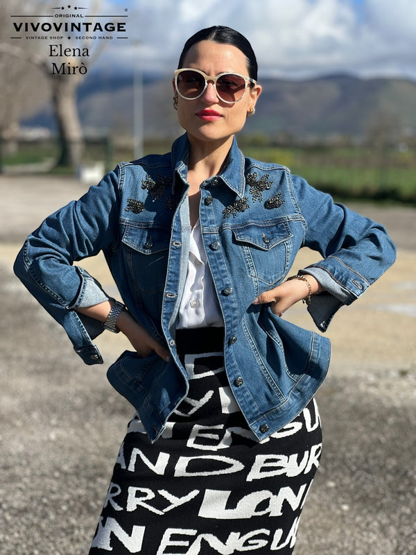 Giacca Denim Elena Mirò tg 48