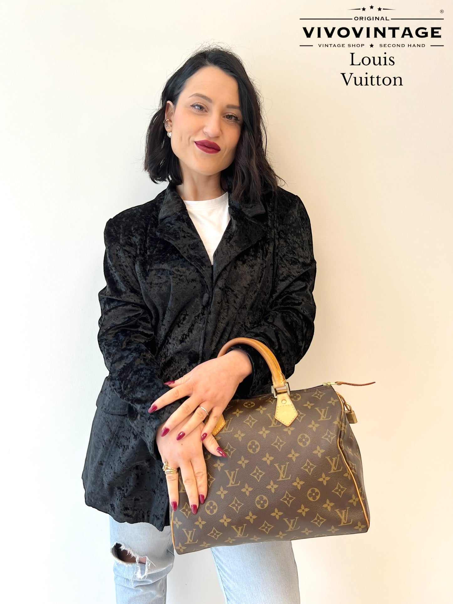 Speedy 30 Louis Vuitton personalizzato