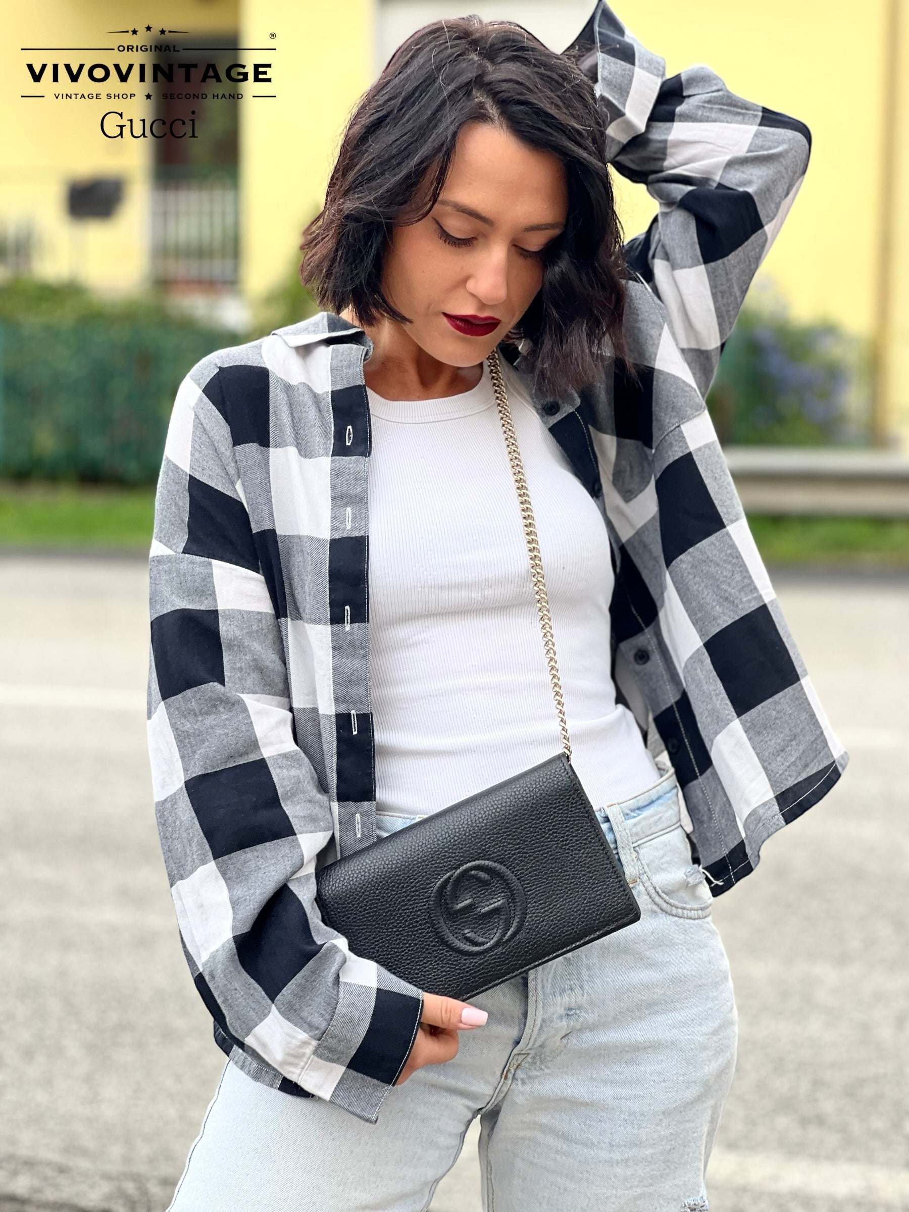 Gucci soho clutch new arrivals